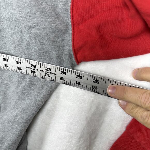 VTG 80's Nike Colorblock Sweatshirt Mens Size M Gray Red Blue Yellow CJ6278-071 - Picture 6 of 8